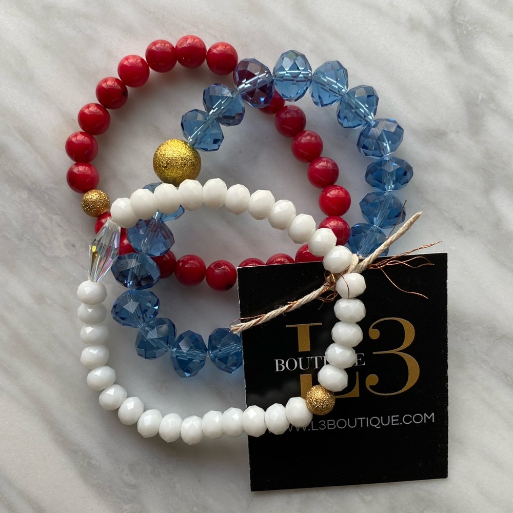 Beaded Bracelet Stack - Picture 2 of 3